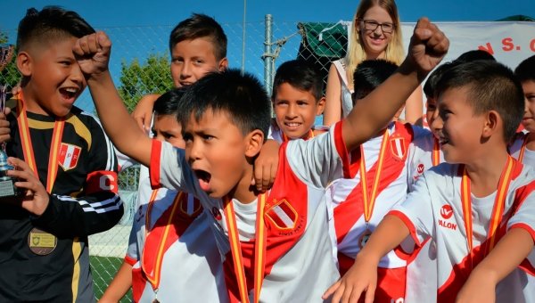 Premiación de la categoría infantil del torneo de verano 2018