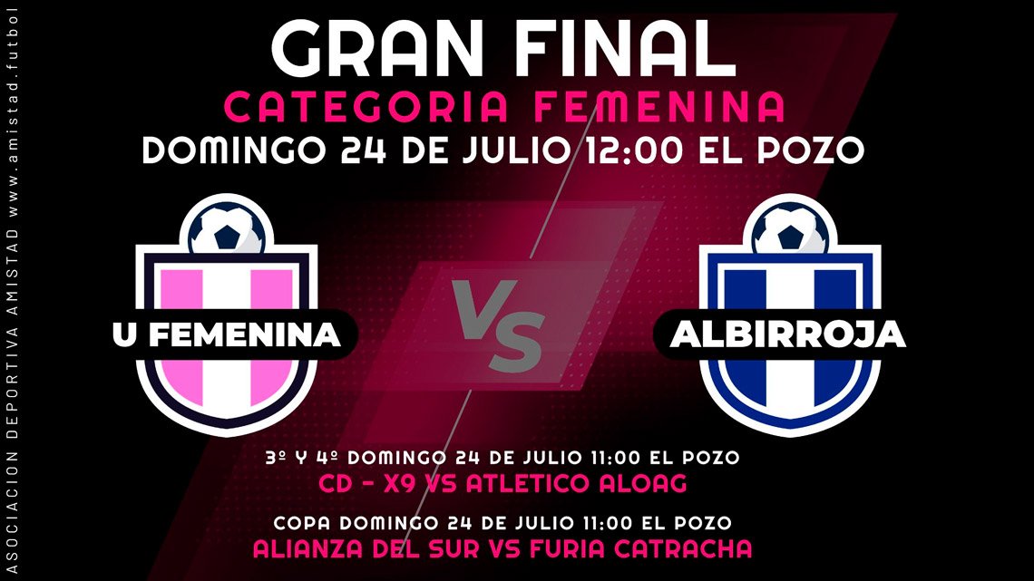 Este fin de semana conoceremos a las campeonas del Torneo femenino